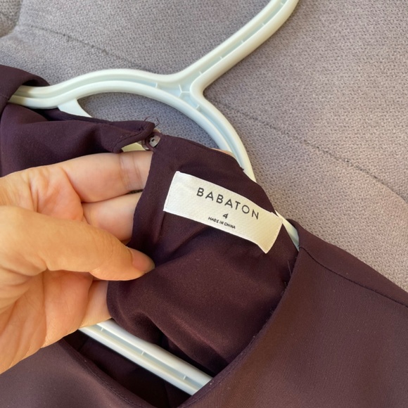 Babaton Aritzia Longsleeves dress with slit! Like New - Picture 3 of 8